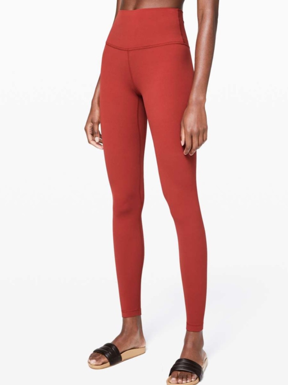 Lululemon Align Pant 28" Leggings in Cayenne (Rustic Orange)
